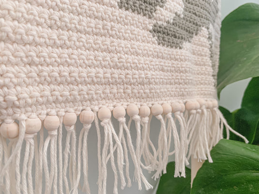 Monstera wall hanging